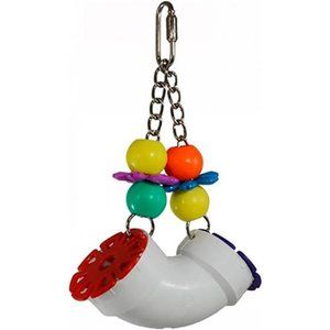 PVC Forager Bird Toy, Medium/Large Bird Size, 3” x 5” x 8”